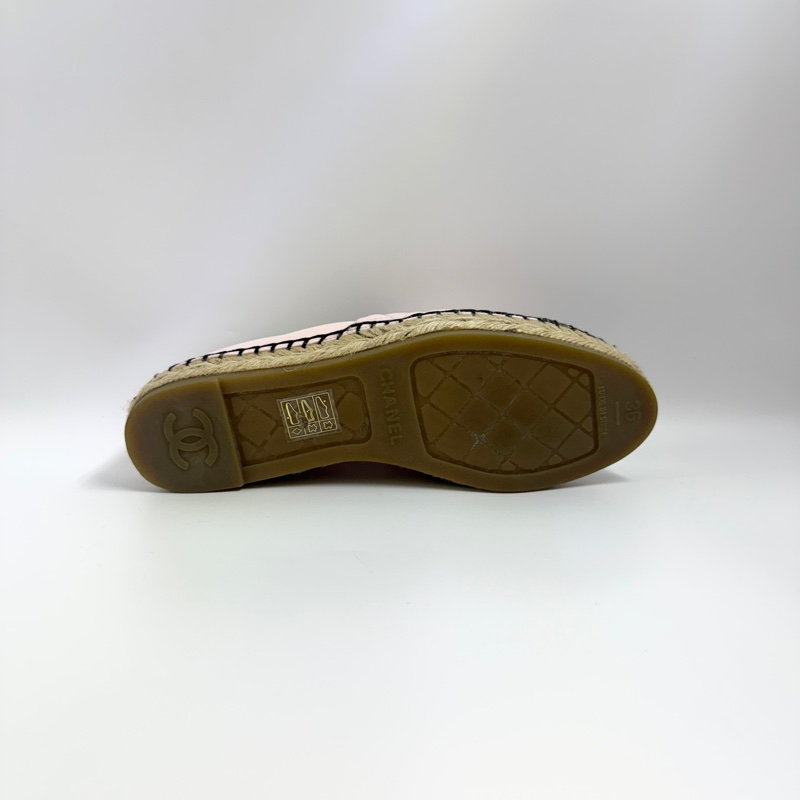 CHANEL香奈兒草編鞋-5