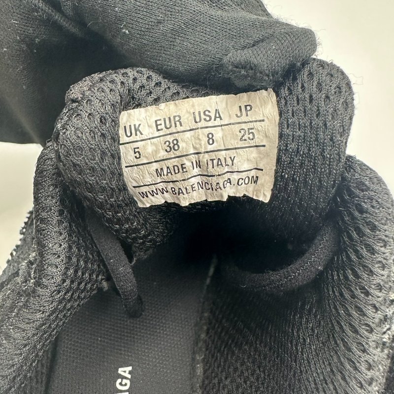 【美收精品】BALENCIAGA 黑色球鞋 C-243【隔月月中將轉賣至日本 上架期限30天】-10