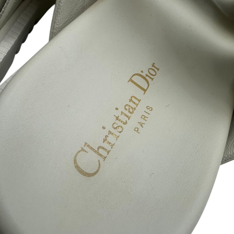 【美收精品】DIOR 米色拖鞋 C-244【隔月月中將轉賣至日本 上架期限30天】-4