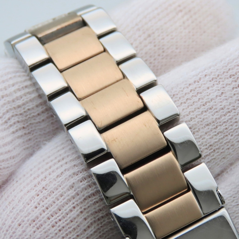 Coach Preston Sport CA.129.7.96.1673 日期星期顯示不鏽鋼金珍珠白雙色腕錶-12