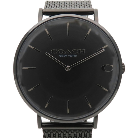 蔻馳 (COACH) 查爾斯 CA.124.2.34.1579 不鏽鋼黑色網狀錶帶男士腕錶