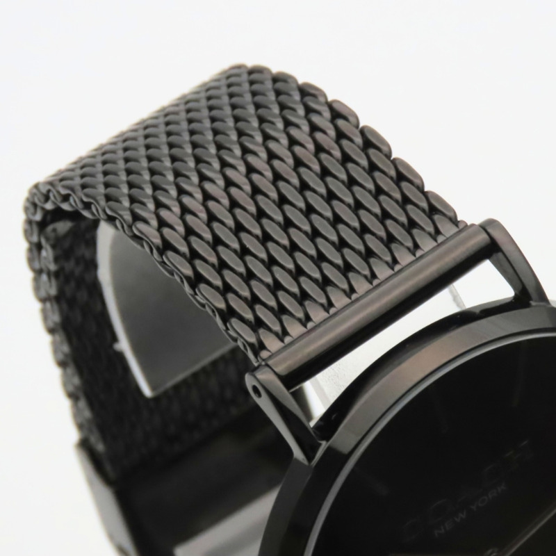 蔻馳 (COACH) 查爾斯 CA.124.2.34.1579 不鏽鋼黑色網狀錶帶男士腕錶-9