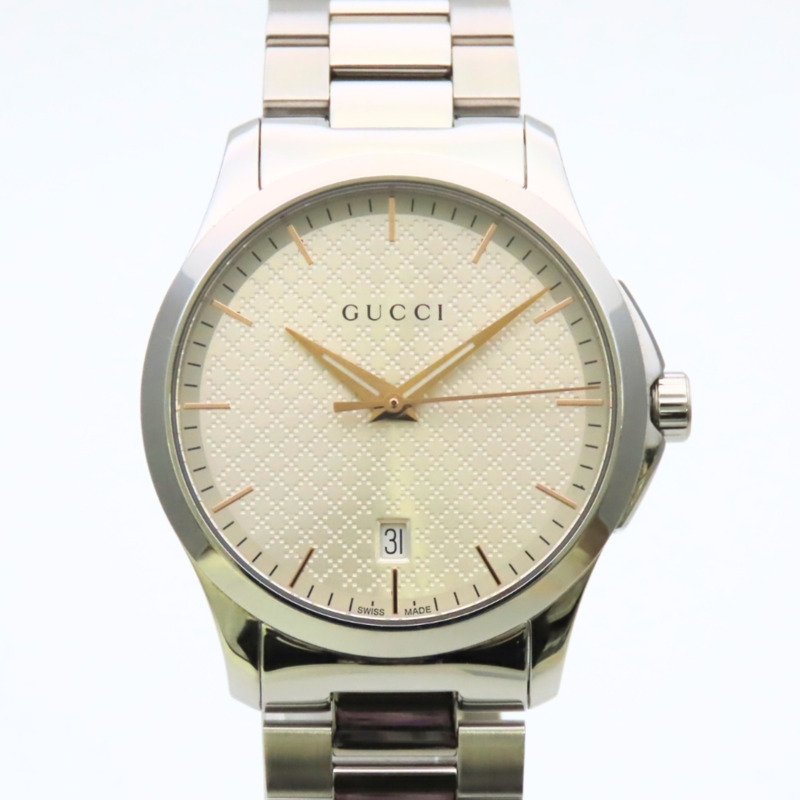 Gucci G-Timeless 126.4 SS Diamante 男士腕錶 GUCCI-2