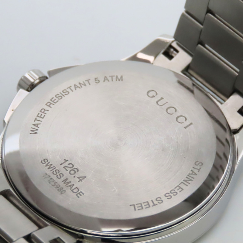 Gucci G-Timeless 126.4 SS Diamante 男士腕錶 GUCCI-21