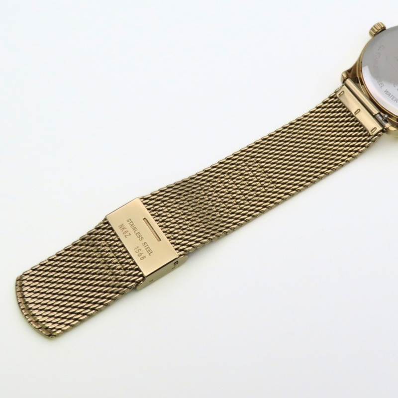 蔻馳 Baxter 39毫米 CA.118.2.34.232 經典不鏽鋼金色黑色網狀錶帶男士腕錶 COACH-14