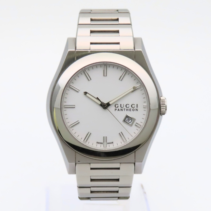 Gucci Pantheon 115.2 不鏽鋼白色男錶 GUCCI-2