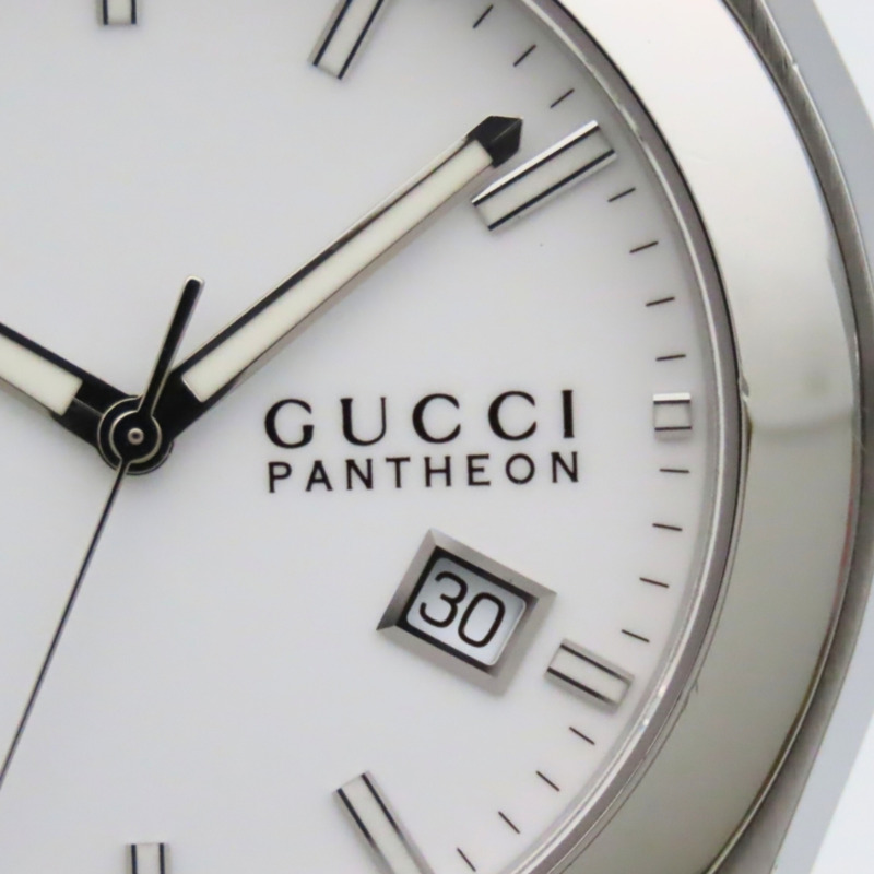 Gucci Pantheon 115.2 不鏽鋼白色男錶 GUCCI-7