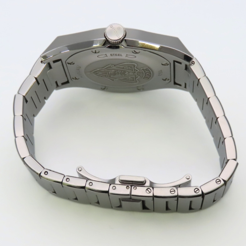 Gucci Pantheon 115.2 不鏽鋼白色男錶 GUCCI-16