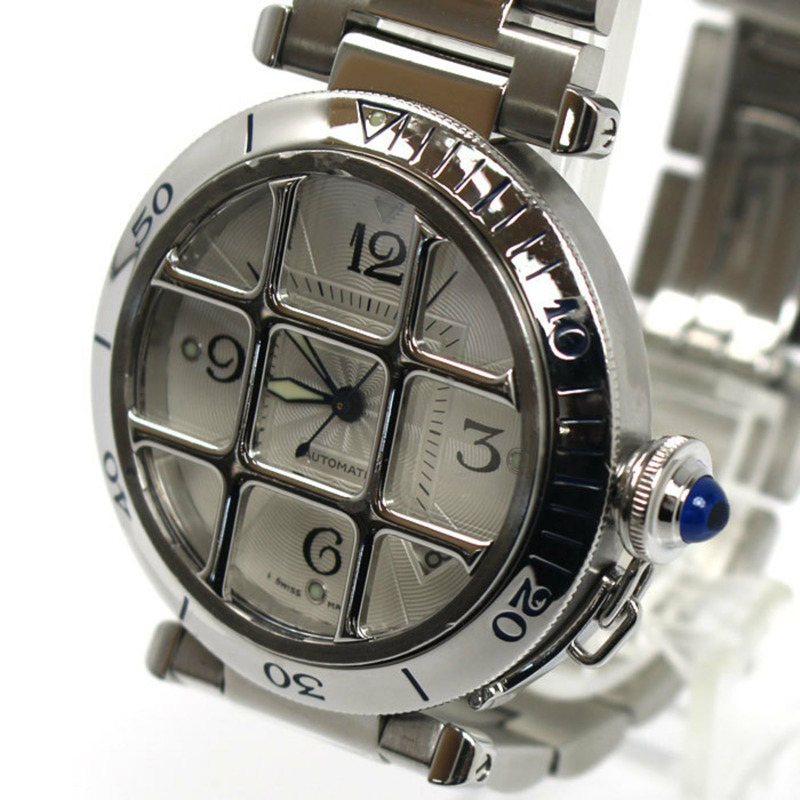 卡地亞 (Cartier) Pasha Grid 38毫米自動腕錶 W31040H3 男士-1