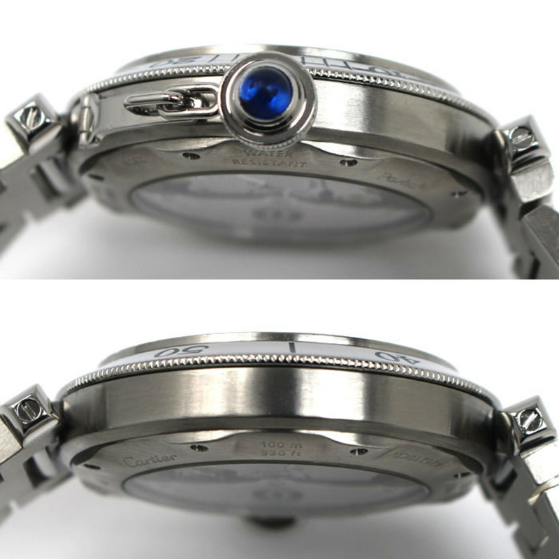 卡地亞 (Cartier) Pasha Grid 38毫米自動腕錶 W31040H3 男士-4