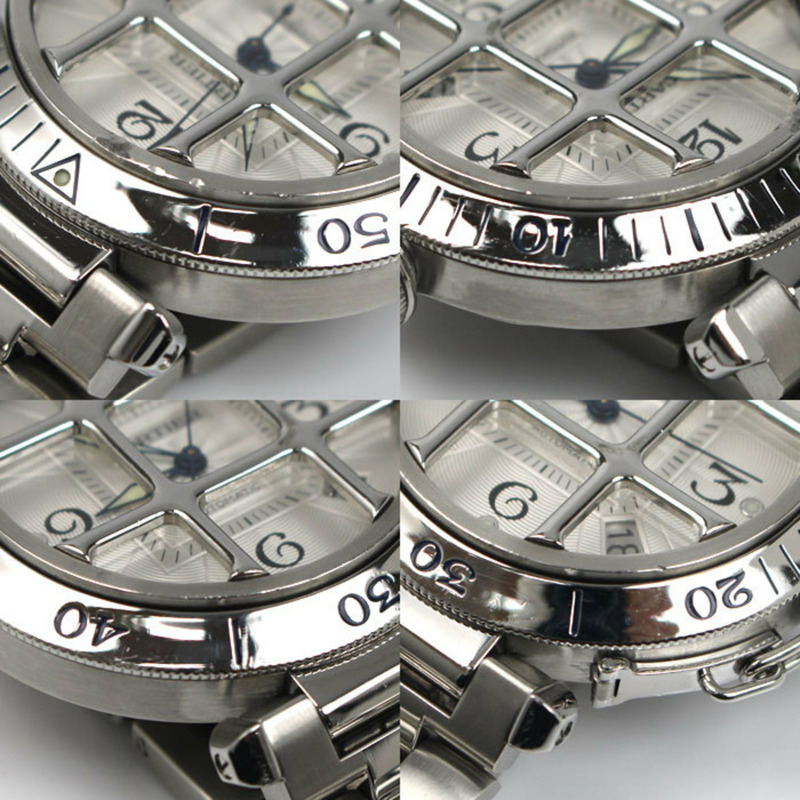 卡地亞 (Cartier) Pasha Grid 38毫米自動腕錶 W31040H3 男士-7