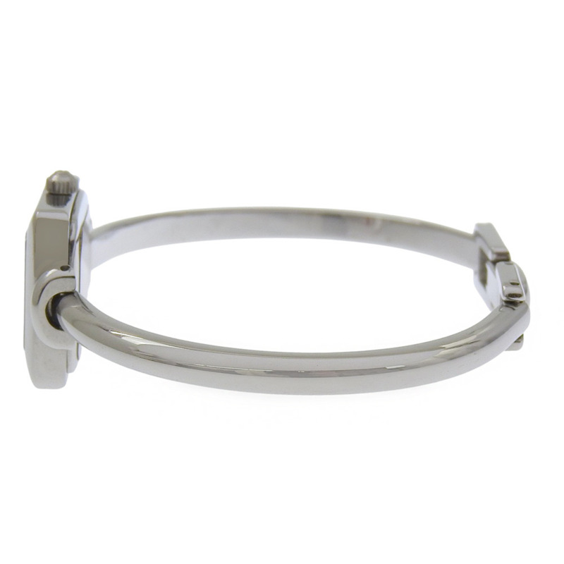 Gucci 1900L 女士不鏽鋼石英模擬腕錶，黑色錶盤-3