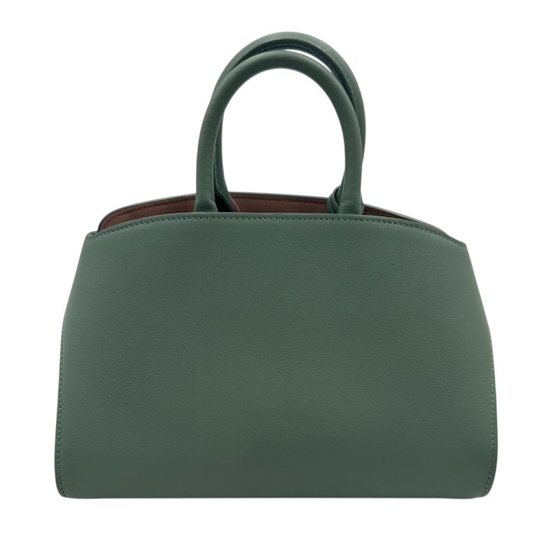 【美收精品】FERRAGAMO 灰藍手提包 C-246【隔月月中將轉賣至日本 上架期限30天】-1