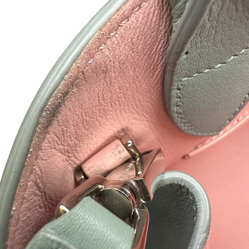 【美收精品】FERRAGAMO 灰藍手提包 C-246【隔月月中將轉賣至日本 上架期限30天】-14