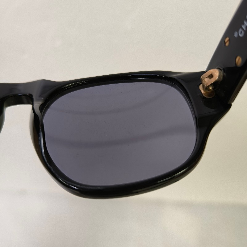 ㊣✨ CHANEL✨香奈兒 GD權志龍同款 01452 94305 復古 膠框 雙C Logo 太陽眼鏡 墨鏡/保證正品🌳二手樹屋🌳-17