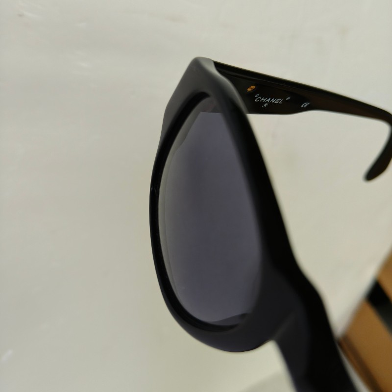 ㊣✨ CHANEL✨香奈兒 GD權志龍同款 01452 94305 復古 膠框 雙C Logo 太陽眼鏡 墨鏡/保證正品🌳二手樹屋🌳-22
