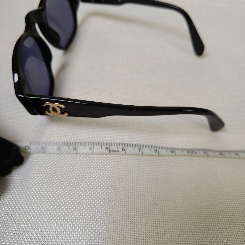 ㊣✨ CHANEL✨香奈兒 GD權志龍同款 01452 94305 復古 膠框 雙C Logo 太陽眼鏡 墨鏡/保證正品🌳二手樹屋🌳-27