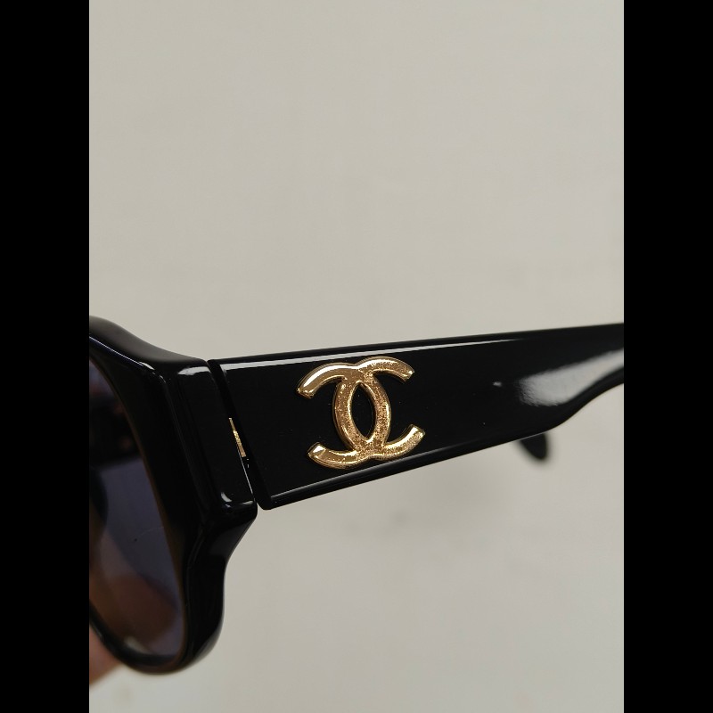㊣✨ CHANEL✨香奈兒 GD權志龍同款 01452 94305 復古 膠框 雙C Logo 太陽眼鏡 墨鏡/保證正品🌳二手樹屋🌳-29