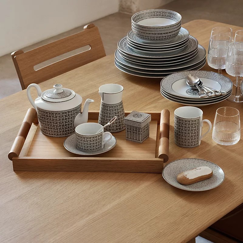 愛馬仕Hermes -銀馬賽克馬克杯 原價8330-5