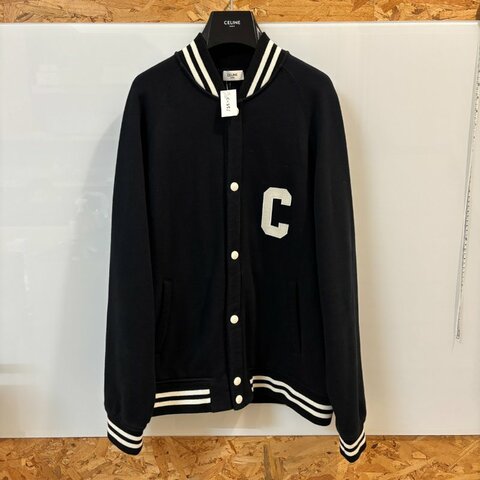 【美收精品 】CELINE黑色棒球外套 C-251【隔月月中將轉賣至日本 上架期限30天】