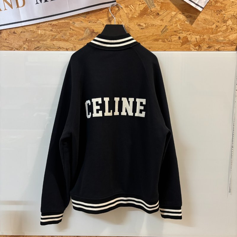 【美收精品 】CELINE黑色棒球外套 C-251【隔月月中將轉賣至日本 上架期限30天】-1