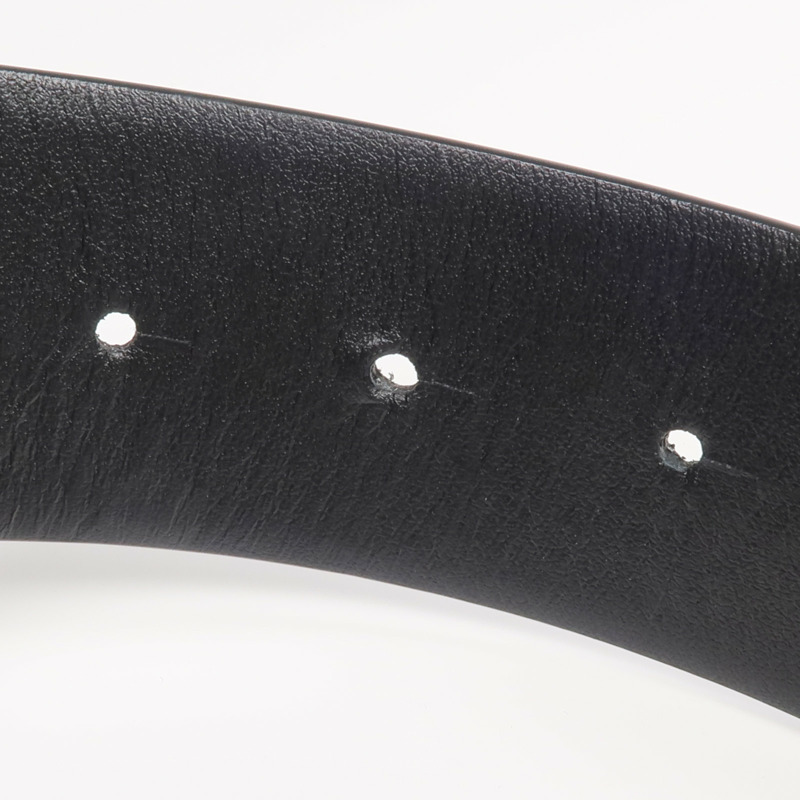 Valentino 牛皮皮革Belt銀扣皮帶-8