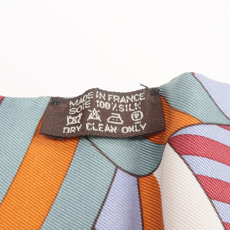 HERMES 絲質Twilly絲巾-6