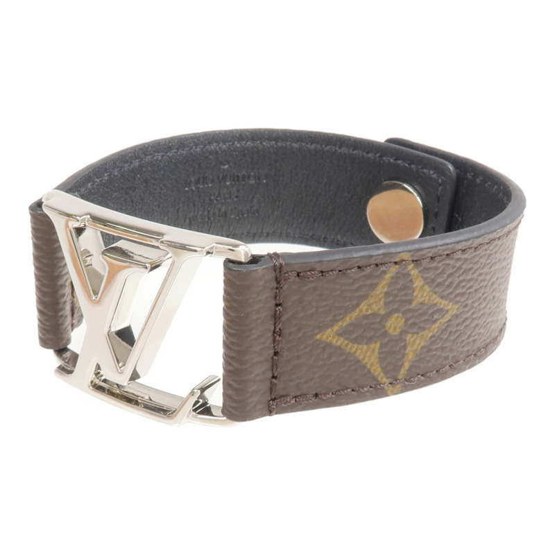 LOUIS VUITTON Monogram Bracelet銀扣手鐲-1