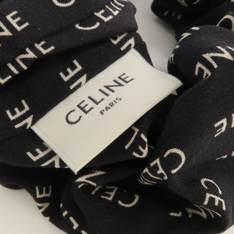 CELINE 絲質Hair Tie髮帶-4
