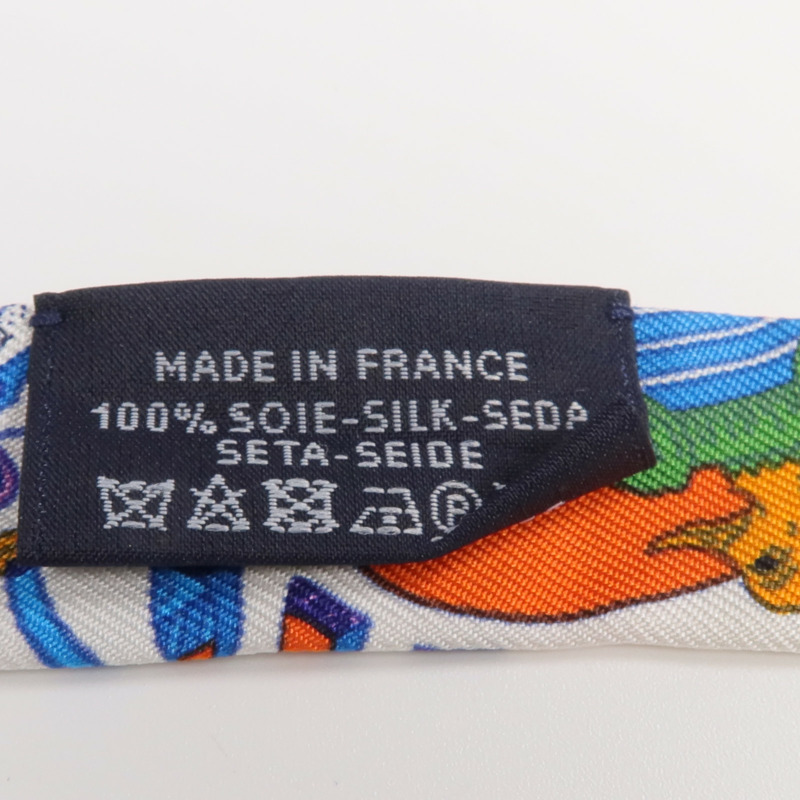 HERMES 絲質Doll Twilly絲巾-6