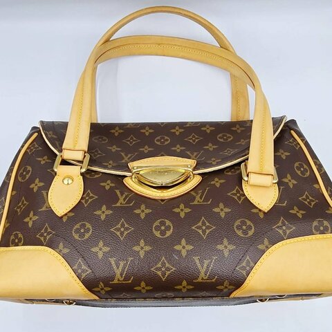 LV 原花紋烏瑪舒曼釦雙肩包