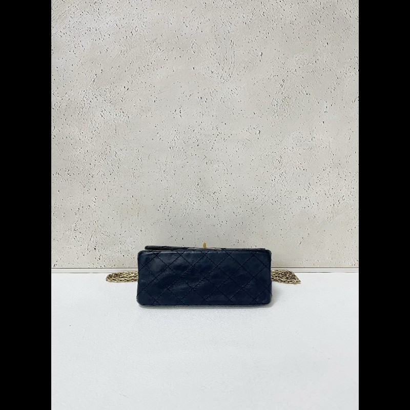 Chanel 黑金2.55大mini-4