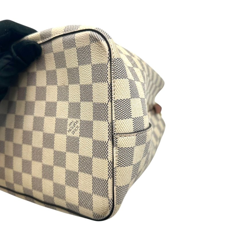 【美收精品】LOUIS VUITTON 老花米色棋盤格水桶包 C-256【隔月月中將轉賣至日本 上架期限30天】-7