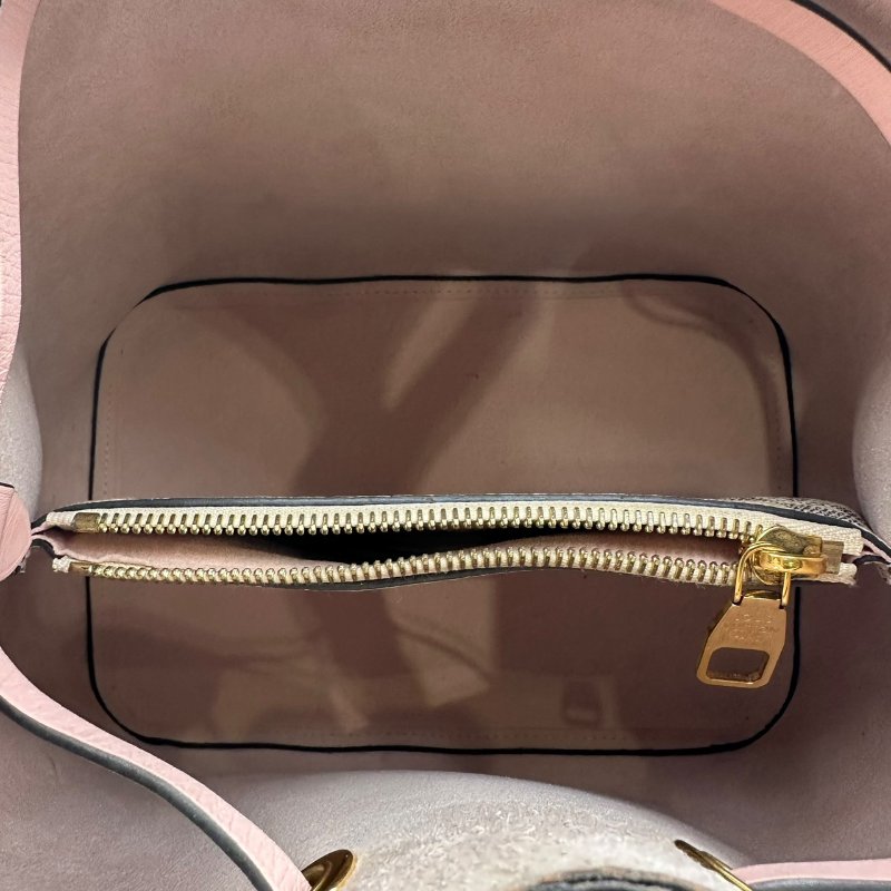 【美收精品】LOUIS VUITTON 老花米色棋盤格水桶包 C-256【隔月月中將轉賣至日本 上架期限30天】-11