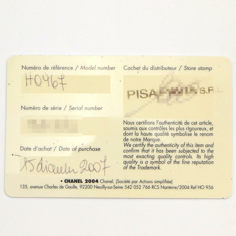 香奈兒 J12 錶圈鑲鑽腕錶，陶瓷錶殼，鑲鑽，女士腕錶，白色，H0967-8