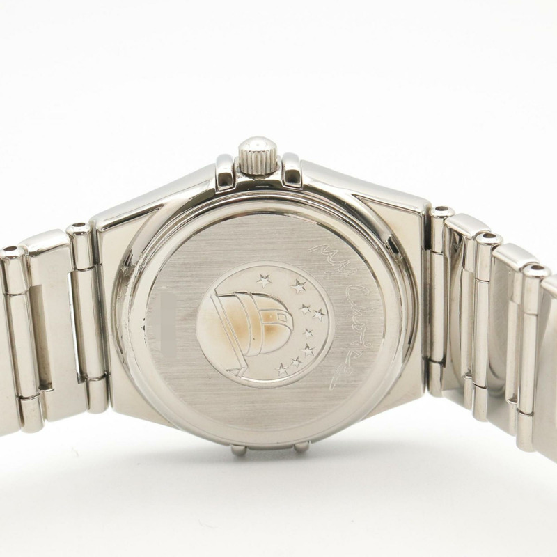 歐米茄星座系列 My Choice 女士腕錶，不鏽鋼材質，粉紅色調，型號 1571.61-4