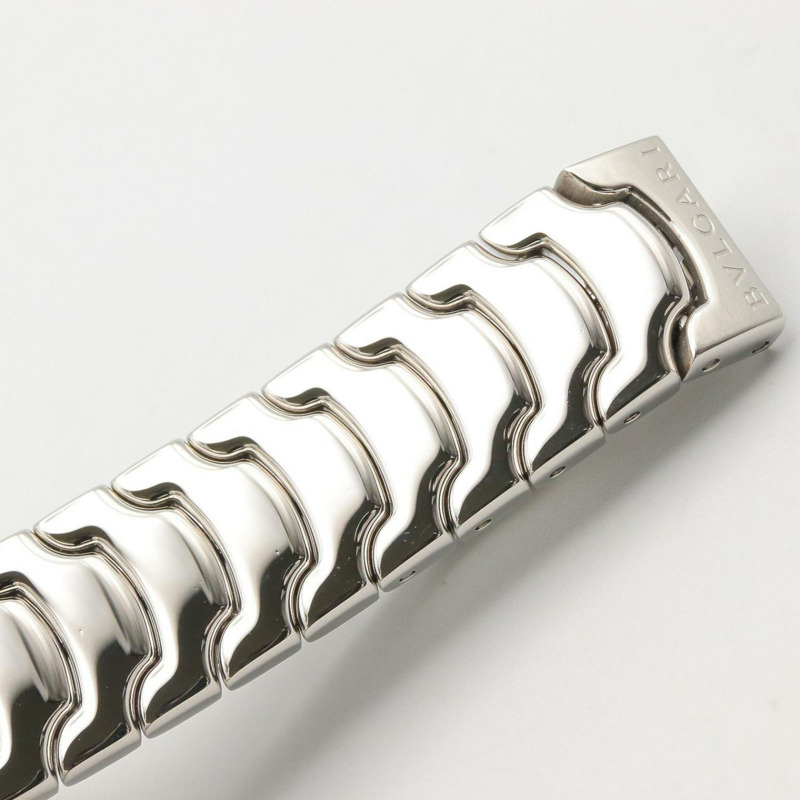 寶格麗 (Bulgari) Solo Tempo 系列腕錶，不鏽鋼材質，女士款，白色 (ST29S)-10