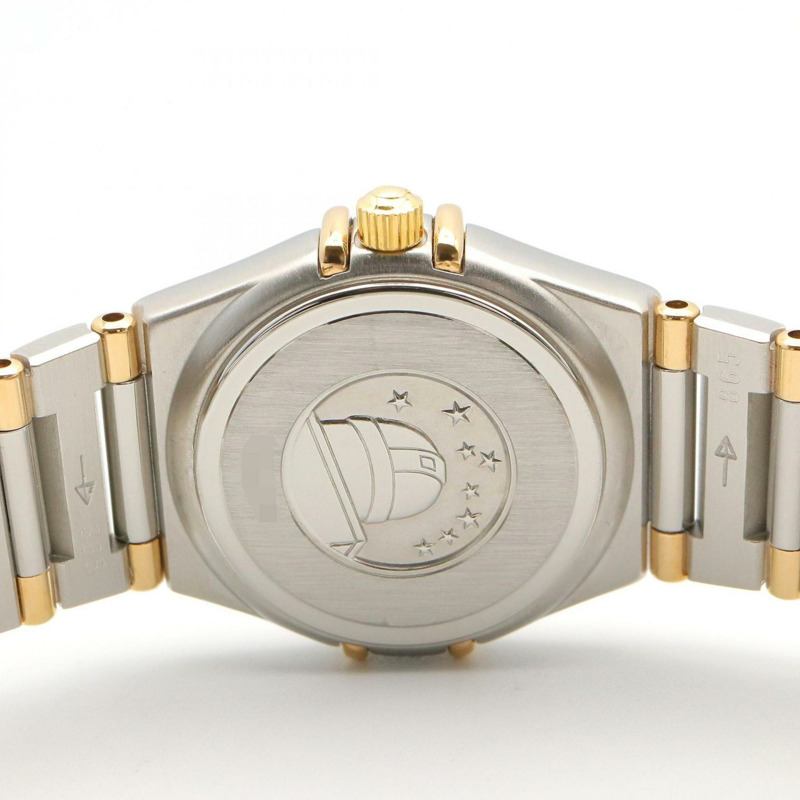 歐米茄星座系列迷你腕錶，18K（黃金）不鏽鋼，女士款，金色，1362.70-4