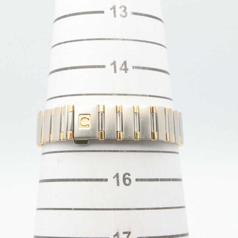 歐米茄星座系列迷你腕錶，18K（黃金）不鏽鋼，女士款，金色，1362.70-6