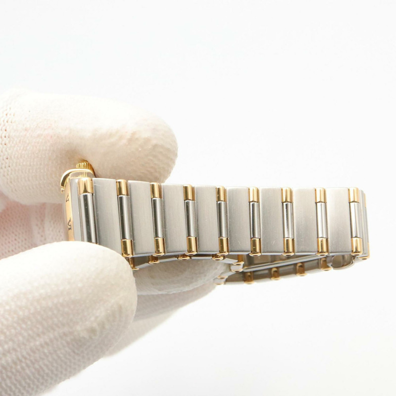 歐米茄星座系列迷你腕錶，18K（黃金）不鏽鋼，女士款，金色，1362.70-7