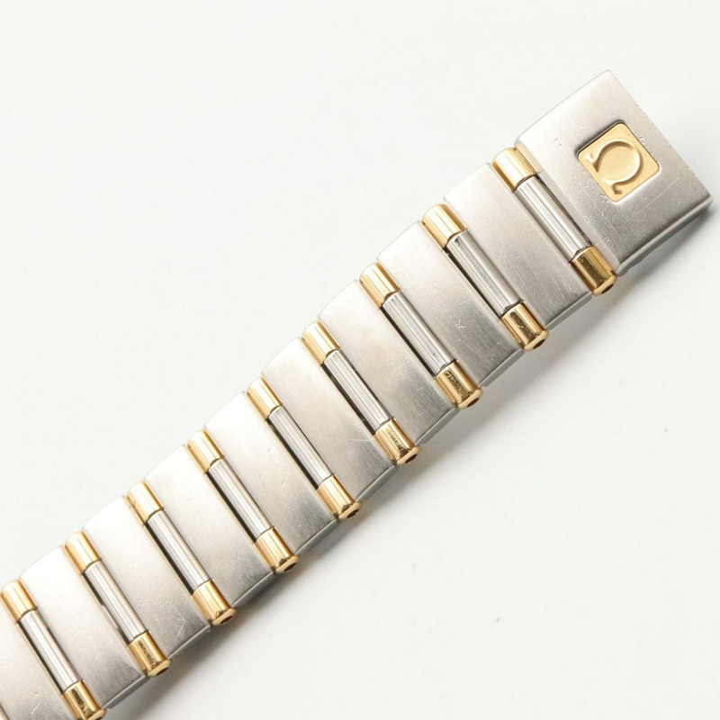 歐米茄星座系列迷你腕錶，18K（黃金）不鏽鋼，女士款，金色，1362.70-14