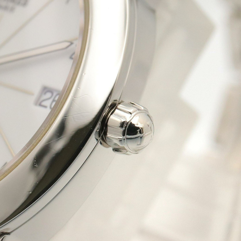 愛馬仕 H-Watch Ronde 女士腕錶，不鏽鋼材質，白色 (HR1.510)-5