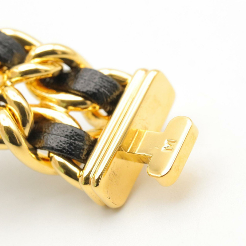 香奈兒 (Chanel) CHANEL Première M 女士腕錶，鍍金 (GP)，皮革錶帶，黑色，H0001-12