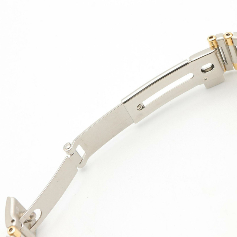 歐米茄星座系列迷你腕錶，18K（黃金）不鏽鋼，女士款，金色錶盤，白色珍珠母貝錶鏡，1362.70-14