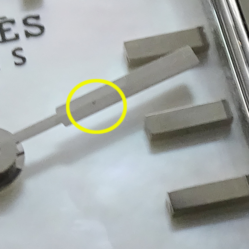 愛馬仕 (Hermes) 女士腕錶，Tandem Shell 石英機芯，不銹鋼 (SS) TA1.210，銀色，方形，拋光-5