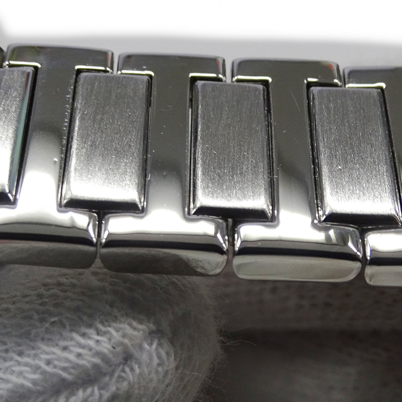 愛馬仕 (Hermes) 女士腕錶，Tandem Shell 石英機芯，不銹鋼 (SS) TA1.210，銀色，方形，拋光-10