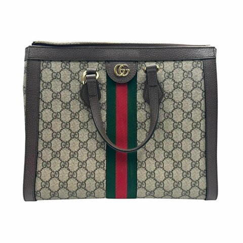 【美收精品】GUCCI 老花手提包 C-258【隔月月中將轉賣至日本 上架期限30天】