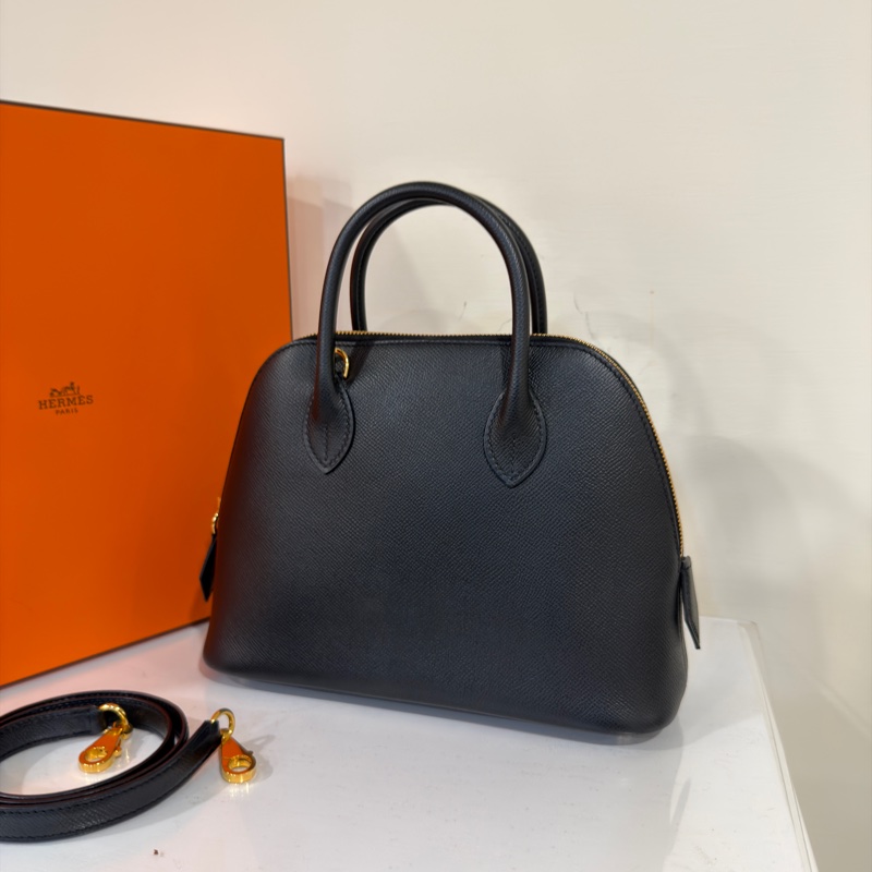 🈶購證 #全網最低 #閒置新全配 愛馬仕黑金Bolide25 epsom皮-16