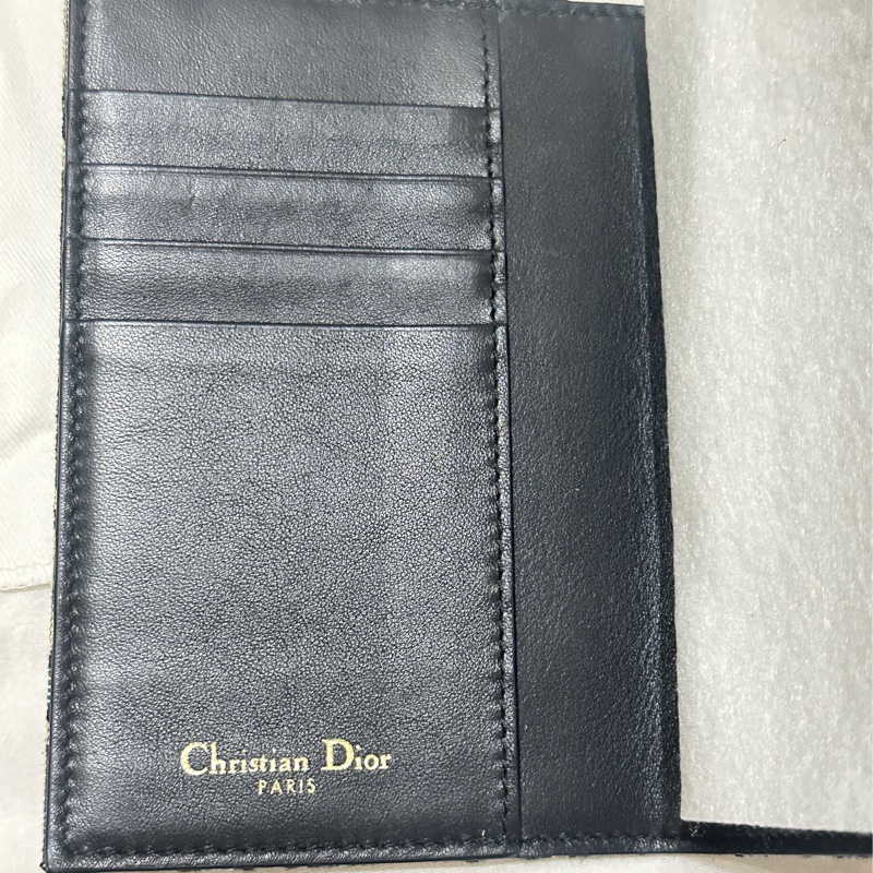 希望小舖～Christian Dior緹花Logo護照夾 可當卡片夾 證件夾-6