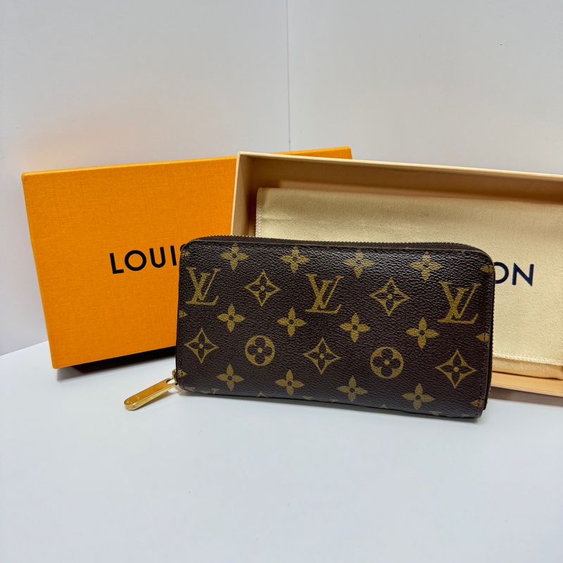 【極新全配🎁】 LV M42616 經典老花 拉鍊長夾 （專櫃29,900）-15